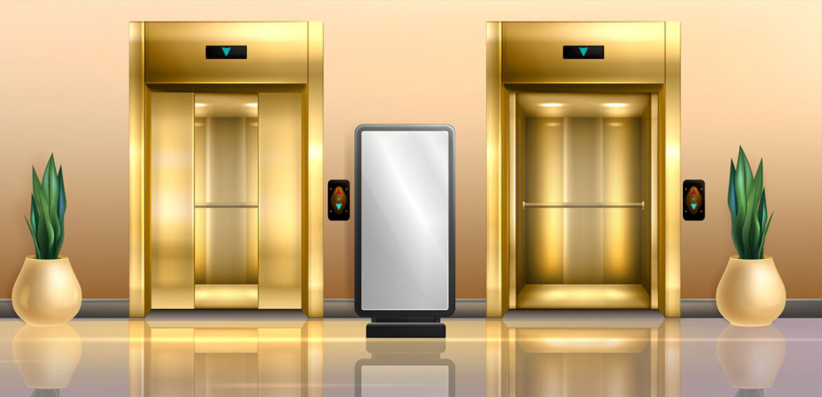 کابین شیک آسانسور